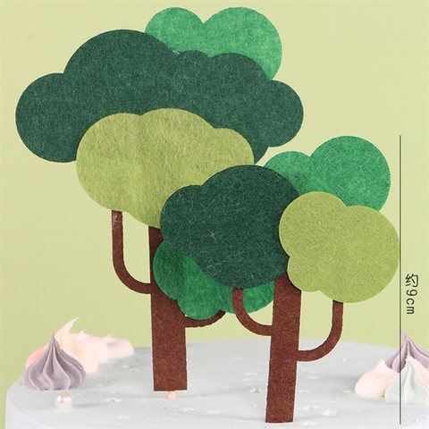 Set que căm VẢI DẠ cây cổ thụ size to (set 2 que) 3 LỚP