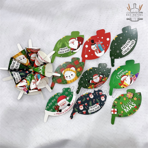 Set que giấy NOEL- 18 mũ mix MC