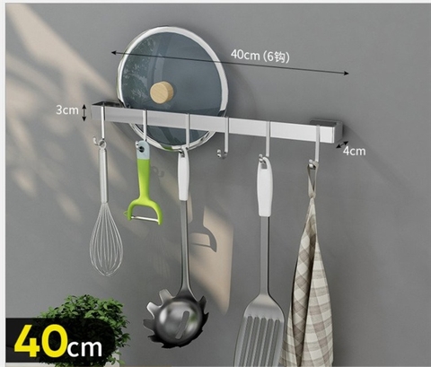 Giá thẳng đa năng+6 móc treo