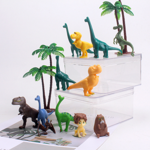 Set trang trí bánh kem khủng long nhỏ (11con)