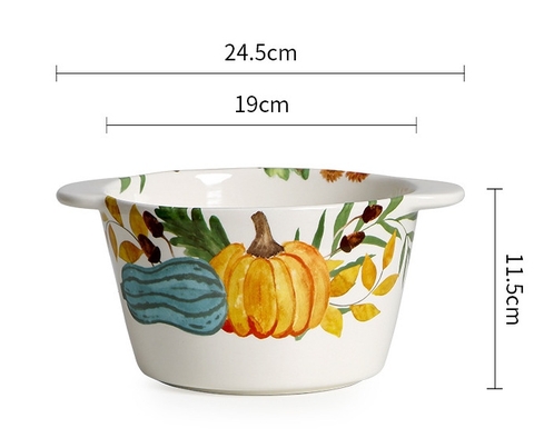 Set Bí Ngô Âu Mỹ: Âu 2 quai (2L) 24.5*19*11.5cm