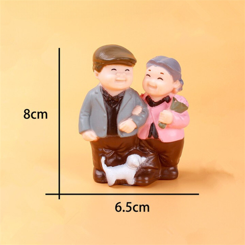 Ông bà NHỰA ôm hoa(OB)