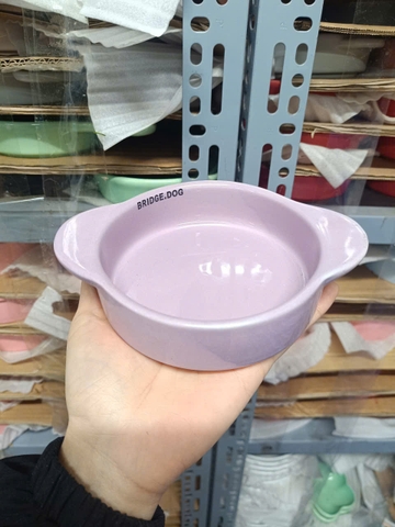 Đồ cún - bát nhỏ tím