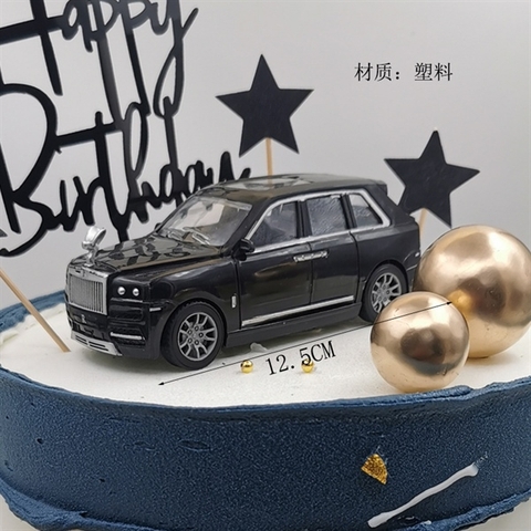 Trang trí Xe Rolls royce NHỰA ĐEN