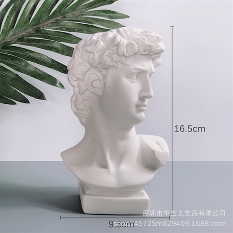 Tượng DECOR chụp ảnh tượng DAVID size 12cm