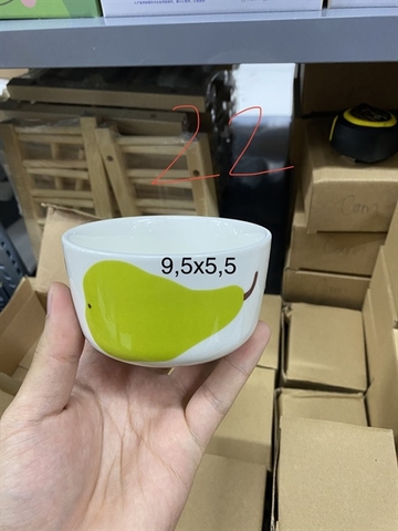 A175b bát con hình trái lê 9.5*5.5cm
