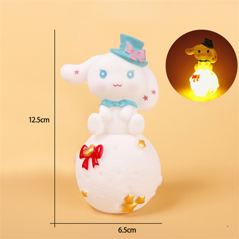 LOẠI ĐẸP Trang trí CÚN TAI DÀI ĐỘI MŨ ngồi ĐÈN 15k