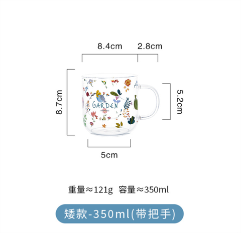 Thuỷ tinh-cốc GRADEN -350ml-8.7*5cm(có quai)