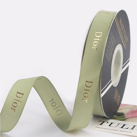 Rb DiOr VẢI SẦN XANH CỐM 2cm*35m