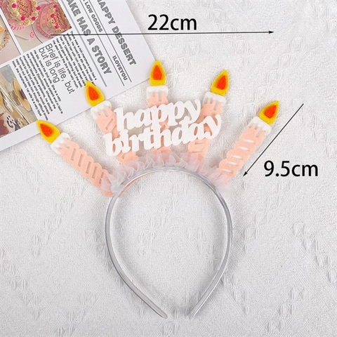 Bờm HPBD NẾN mới màu CAM NHẠT