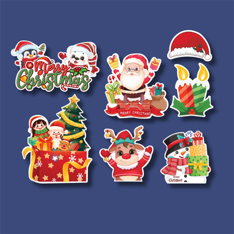 Set que giấy MC GẤU TRẮNG + CHIM CÁNH CỤT (combo2)