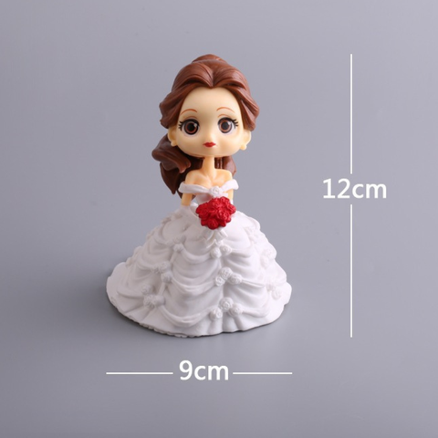 Trang trí Công chúa Belle váy trắng (ĐẶC)