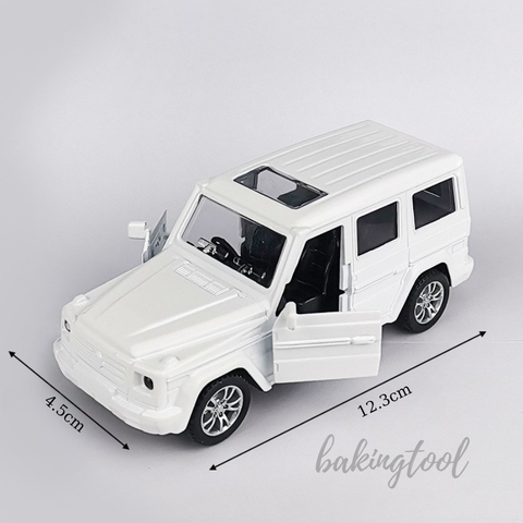 Siêu xe Mercedes trắng-THÉP - K HỘP