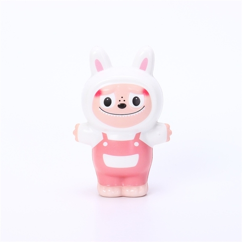 Đồ chơi LABUBU đứng YẾM HỒNG ĐẬM Squishy