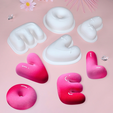 Khuôn f SLC chữ LOVE size 9,5cm