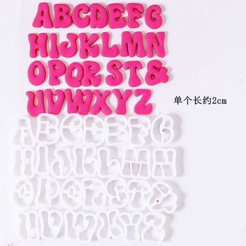 Khuôn nhấn chữ A-Z nhựa mã 238