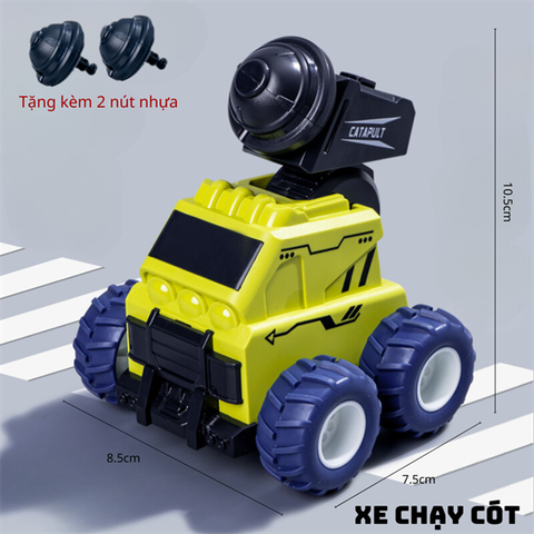 Đồ chơi XE BẮN XANH CỐM + NÚT NHỰA CHẠY CÓT nhựa đẹp