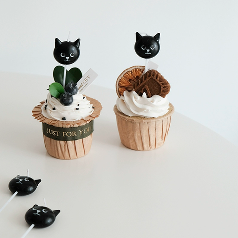 Set 3 nến mèo ĐEN mã mới