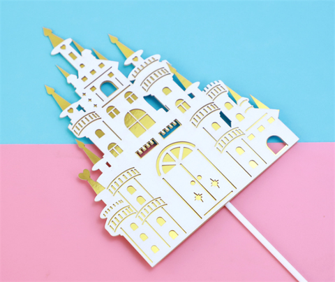 Que cắm lâu đài VÀNG