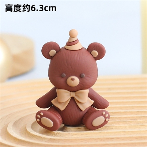 Trang trí Kute GẤU nâu ĐẬM