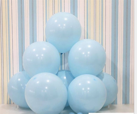 bóng bay size to 18inch (46cm) màu xanh da trời