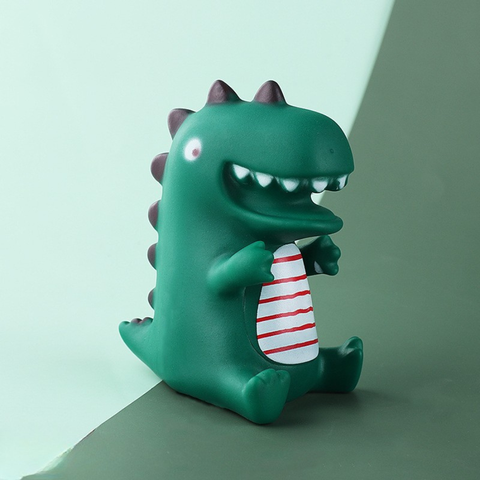 Đồ chơi trang trí KHỦNG LONG xanh