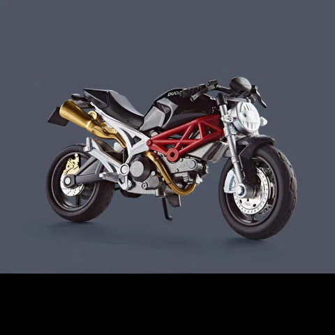 Đồ chơi trang trí xe Ducati màu đen