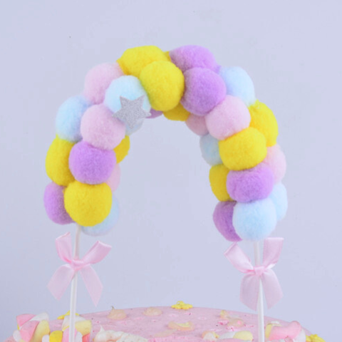 Cổng bông sắc màu TO