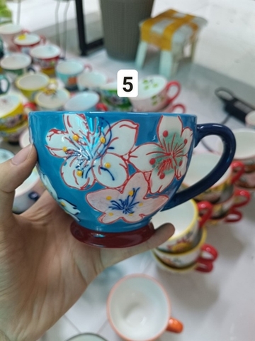 Cốc vẽ tay