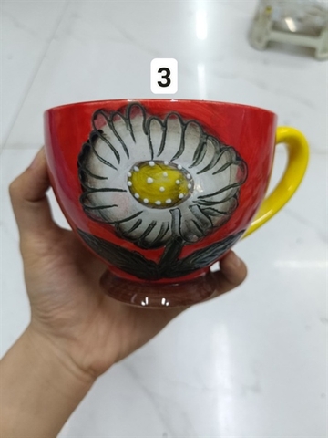 Cốc vẽ tay