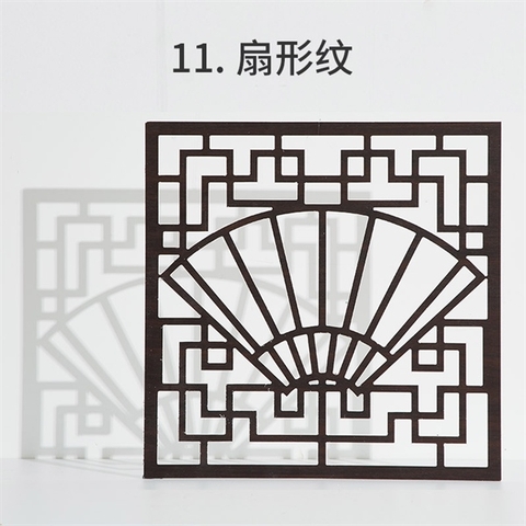 Tấm gỗ khung cửa sổ mẫu 4 KT 40*40cm