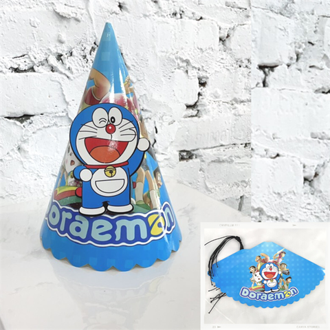 Mũ sinh nhật giấy-Doremon (set 10)