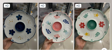 HOA 6 CÁNH-đĩa hoa 6 cánh mix mẫu