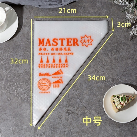 Túi bắt kem loại NHÁM 32cm ( BỊCH 100C)