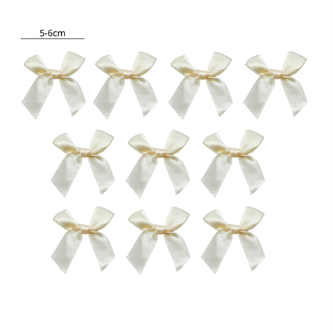 SET 10 Nơ lụa 2CM màu BE