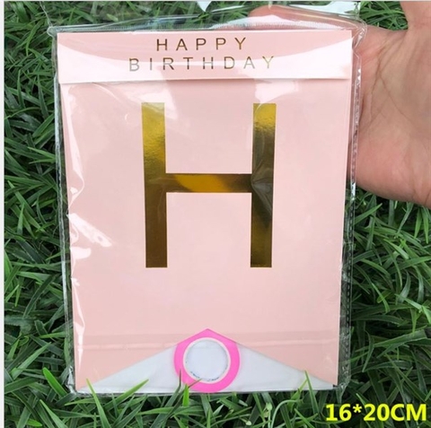 Set dây HPBD hồng NHẠT size to 18*20cm