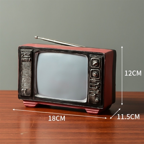 Mô hình Tivi cổ 18*11,5*12cm