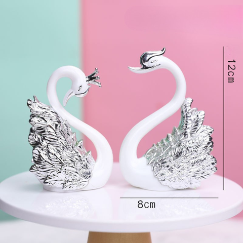 Đồ chơi trang trí Thiên Nga Bạc (đôi)