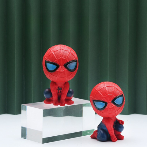 Siêu nhân Spiderman  Người nhện đỏ NGỒI - Dáng ngẫu nhiên