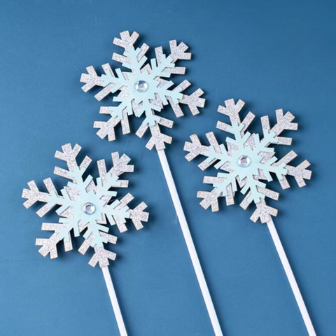 Bông tuyết XANH-BẠC