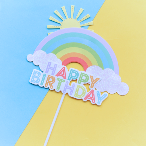 Que cắm HPBD cầu vồng+ mặt trời