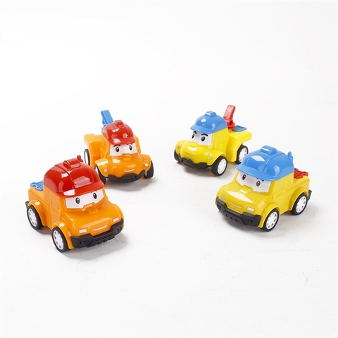 Set 4 xe đội mũ VÀNG CAM