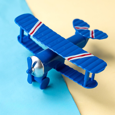 Đồ chơi trang trí máy bay Xanh NHỰA