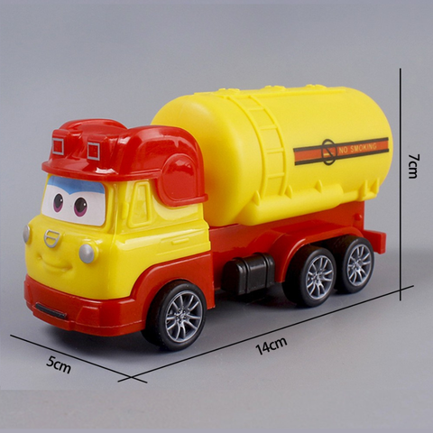 Đồ chơi Xe Bồn màu VÀNG + ĐỎ công trình
