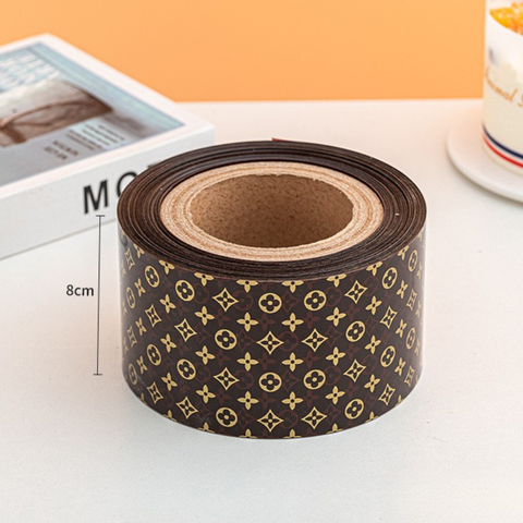 Mica cuộn bánh LV NÂU 8cm dày