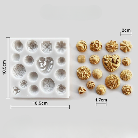 Khuôn F slc Khuy áo hoa văn (Khuôn Vuông)