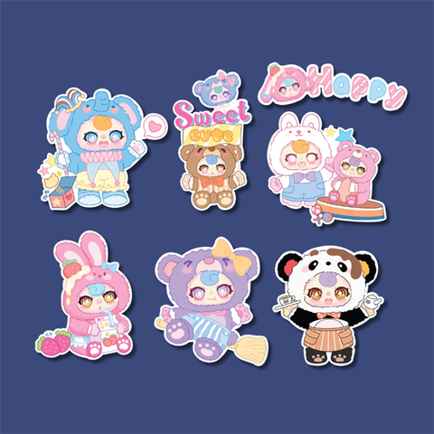 Set que giấy- BABY THREE sweet