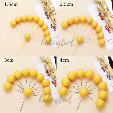 Bóng 4 size VÀNG LÌ