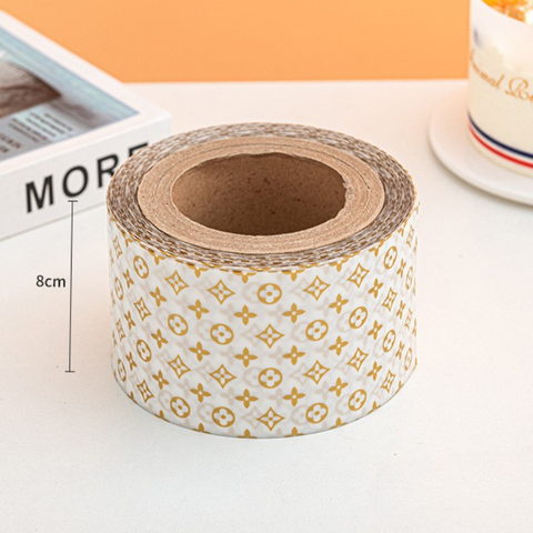 Mica cuộn bánh LV TRẮNG dày 8*50m