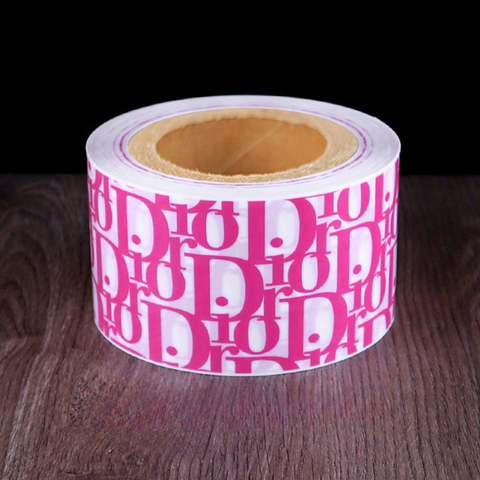 Mica cuộn bánh DIOR HỒNG dày 8*50m